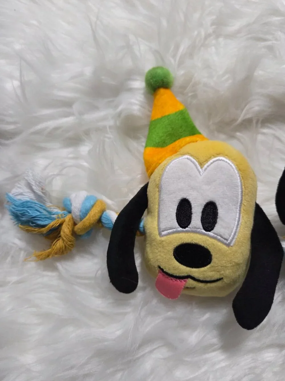 Chewy x Disney Birthday Mickey & Friends Plush Rope Dog Toy